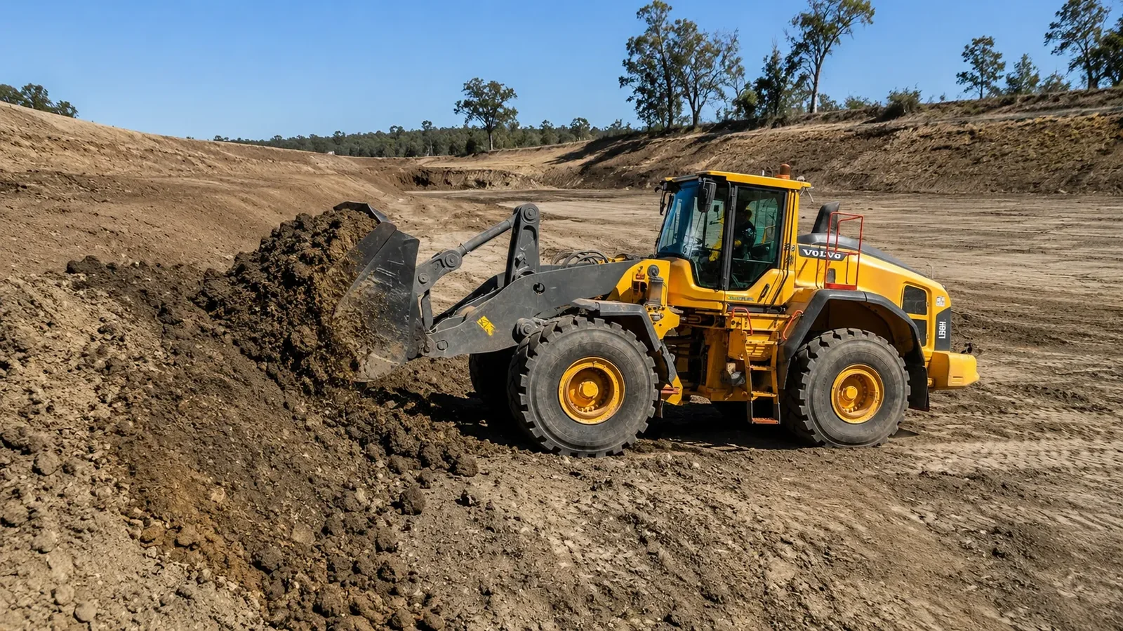 Dam construction and cleanouts with CE Contracting in rural Queensland