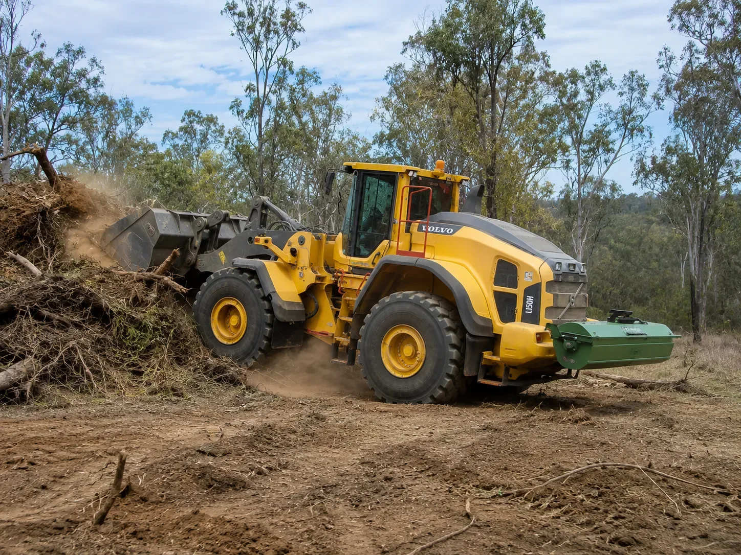 Pasture seeding with CE Contracting in rural Queensland